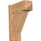 Ekena Millwork Traditional Smooth Arts and Crafts Outlooker, Western Red Cedar, 7 1/2"W x 18"D x 22"H OUT08X18X22TRA03SWR - alternate 1